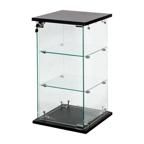 steel shelving display cabinets|glass display cabinet small 9x9x20.